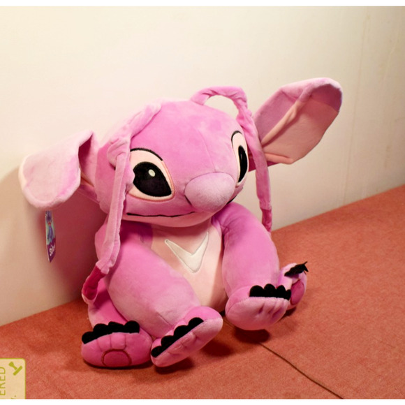Disney Stitch Angel Pillow Buddy Pink* - Picture 1 of 7